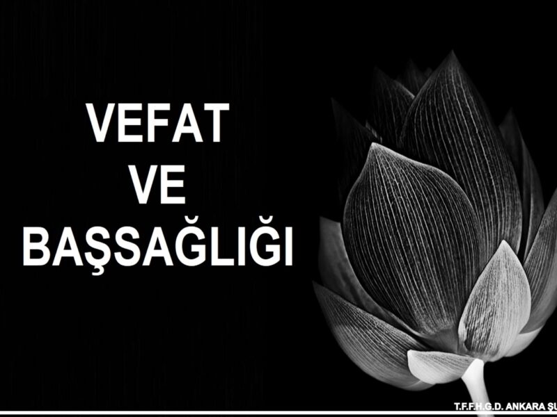 TAZİYE MESAJI
