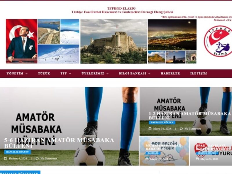 Yeni Web Sitemiz Yayın Hayatına Başladı
