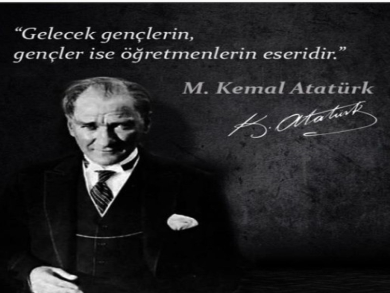 24 Kasım Öğretmenler Günü Kutlu Olsun