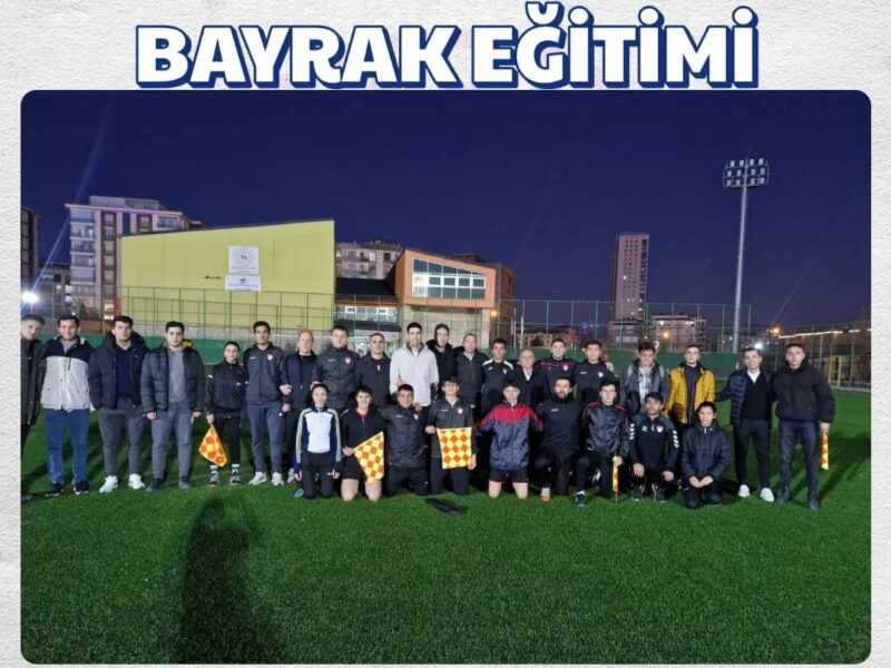 ADAY HAKEMLERİMİZE YÖNELİK BAYRAK ÇALIŞMASI