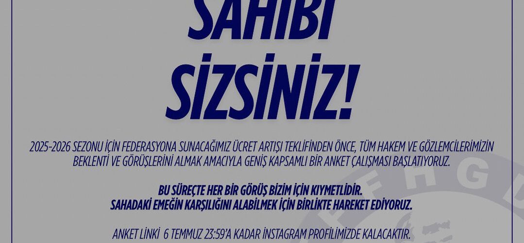 Söz Sahibi Sizsiniz…!