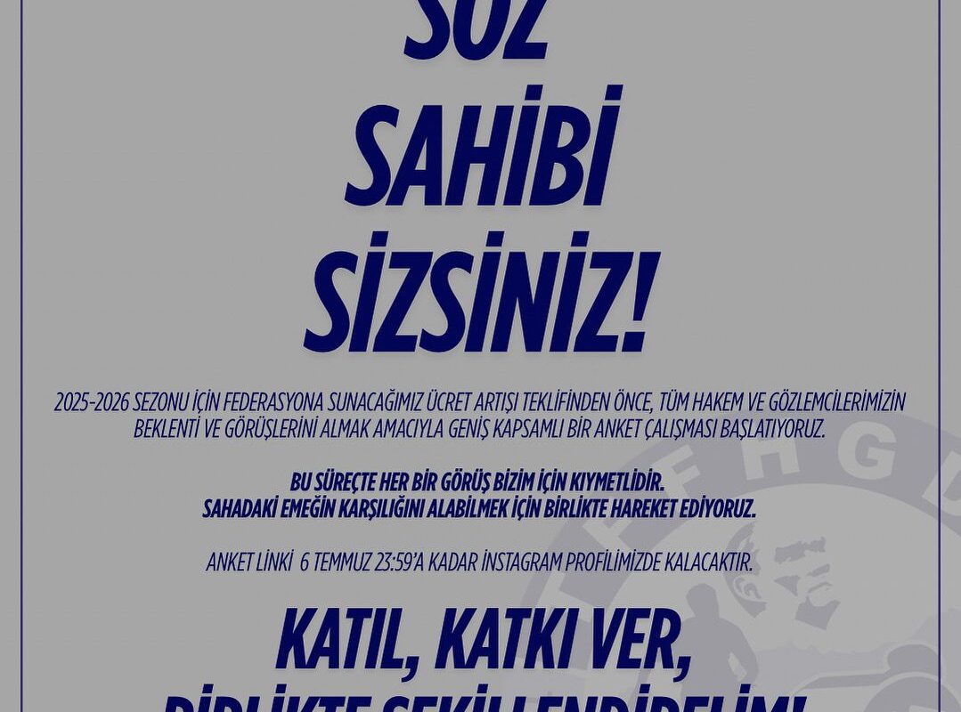 Söz Sahibi Sizsiniz…!