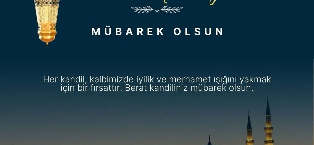 Berat Kandiliniz Mübarek Olsun